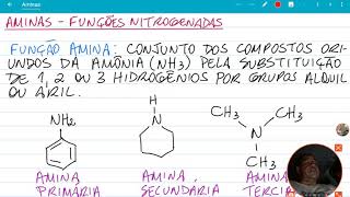 Aminas - Funções nitrogenadas