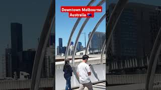 Downtown Melbourne Australia 🇦🇺 on a Sunny day #fyp #shorts #travel #food #viral