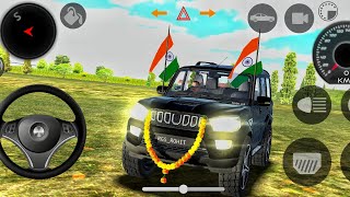 Dollar (Song) Modified Mahindra Black Scorpio || Indian Cars Simulator 3D || Android Gameplay