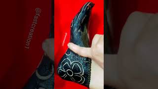 Amazing reverse leg mehndi।।beautiful foot mehndi design।।easy leg mehndi design#shorts #short