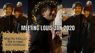 MEETING LOUIS TOMLINSON OUTSIDE HIS REHEARSAL STUDIO | what it’s REALLY like to meet louis