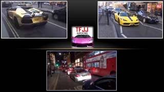 Arab Bugatti Veyron Supersport Driving in London