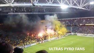 AIK vs Djurgårdens IF 16.05.2016. Amazing Pyroshow