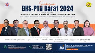 🔴 LIVE | Simposium BKS-PTN Barat Tahun 2024