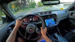 2024 Nissan Z Nismo: POV drive at sunset