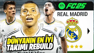 REAL MADRID İLE TÜM KUPALARI KAZANMAYA ÇALIŞIYORUZ! | FC 25 REAL MADRID REBUILD!