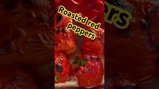 Roasted red peppers