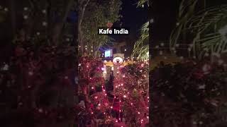 Malam Minggu di Kafe India #india #indonesia #shortvideo #indindoproject