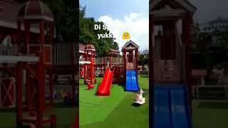 Cimory Dairy Land 11.1.23 #shorts #cimorydairylandpuncak #playground