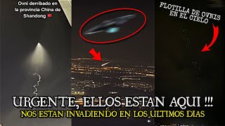 URGENTE!!! CIENTOS DE OVNIS Son Grabados En El Cielo Y  Otros Casos PERTURBADORES