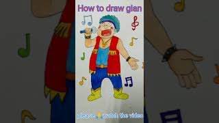 How to draw gian#shorts#Gian drawing