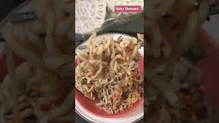 Satisfy Your Cravings: Comfort Food Chicken Noodles with dumplings 🥟 #mukbang #asmr