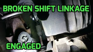 04 Jeep WJ Transfer Case Linkage Shifting Arm Repair (NP 247)