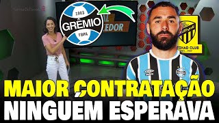 💥NOITE AGITADA! ACABOU DE CONFIRMAR! TORCIDA FAZ A FESTA! ÚLTIMAS NOTÍCIAS DO GRÊMIO HOJE!