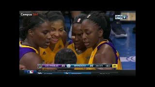 Los Angeles Sparks vs Minnesota Lynx Full Highlights 2017 WNBA (Aug 11)