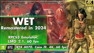 WET Remastered in 2024 - RPCS3 Emulator + LSFG 2.1