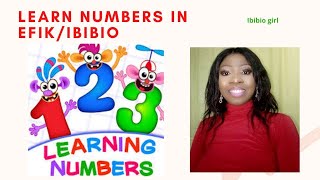 Learn how to count numbers in Efik/Ibibio