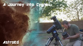 Exploring Cygnus: Capturing the Pelican Nebula with Orion 8" Astrograph!