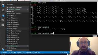 Joel Grus - Advent of Livecoding - 2017 Day 19