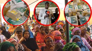 300 kits alimentaires distribués aux populations démunies le maire de djida Thiaroye kao….