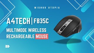 A4TECH FB35C Rechargeable Bluetooth & Wireless Mouse | Dual Mode Mouse