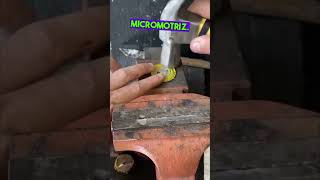 Cómo reparar un disco de micromotriz con una chapa de cerveza #disco #tool #diy #facavocemesmo