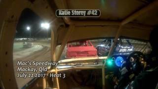 ONBOARD: Katie Storey - Macs Speedway - July 22 2017