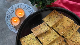 Methi Mathri | Diwali Recipe | Healthy snack | Festive recipe | Chef Yuvraj Narula | मेथी मठरी .