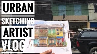 Thailand x Urban Sketching ▲ Artist Vlog 4