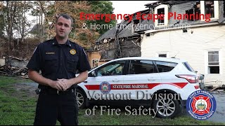 Home Fire Escape Planning - Vermont Division of Safety & South Burlington Fire