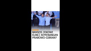 PEMILIH PRABOWO - GIBRAN MAYORITAS PERNAH MENERIMA BANSOS DARI JOKOWI