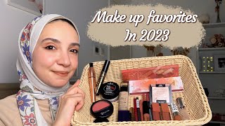 مفضلاتي من الميكب لسنه 2023|| My makeup favorites