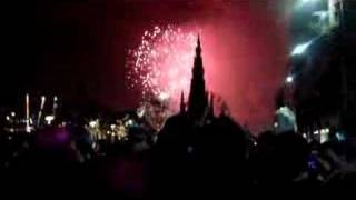 Edinburgh Hogmanay Fireworks