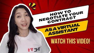 HOW TO NEGOTIATE YOUR FIRST CONTRACT | FREE COURSE PART 12 - HOW TO BECOME A VA