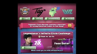 Clash Royale LegendaRay's Infinite Elixir Challenge