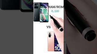 Vivo t1 vs Redmi note 10 pro #shorts,#tech, #mobile,