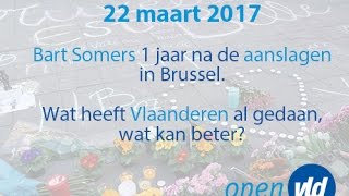 Bart Somers 1jaar na aanslagen in Brussel