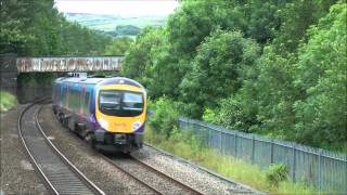 Trans Pennine Trains At Diggle, July 2014