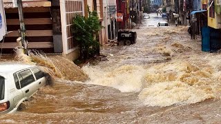 В Уругвае, из-за сильных дождей, произошло наводнение.