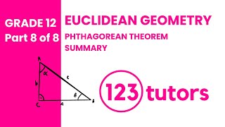 P8 || Grade 12 Euclidean Geometry Theory Part 8 with 123tutors