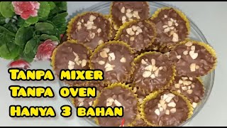 Tanpa mixer, tanpa oven, hanya dengan 3 bahan bisa bikin kue kering utk lebaran nanti#kuelebaran