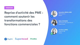 Webinar PayFit x Supermood - Reprise d'activité des PME : remotiver et fixer de nouveaux objectifs