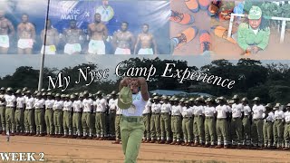 Nysc camp experience week 2 🏕️ | days in my life | life in ebonyi