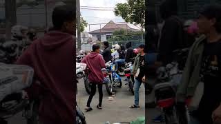 Mbak mbak naik Yamaha YT115 di JAMDA IMI 2 Purwokerto