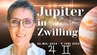 Jupiter in Zwilling