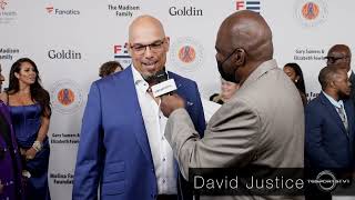 Exclusive: David Justice @ Harold & Carole Pump Foundation Gala #DavidJustice