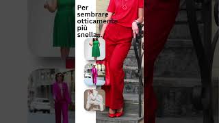 Come sembrare più snella con la moda? #stile #moda #armocromia #over50 #over60 #over40