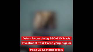 Dialog G20-B20 Diharapkan Berkolaborasi Demi Penguatan UMKM RI! Kalimantan Tengah