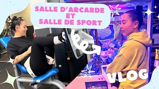 VLOG : SALLE D’ARCADE, SALLE DE SPORT, RÉVISIONS, JE VOUS EMMÈNE AVEC MOI DURANT MON WEEK-END !