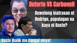 Waldy Carbonell hinamon ng barilan si Mayor Baste Duterte sa Luneta Park, papalagan kaya ni Mayor?